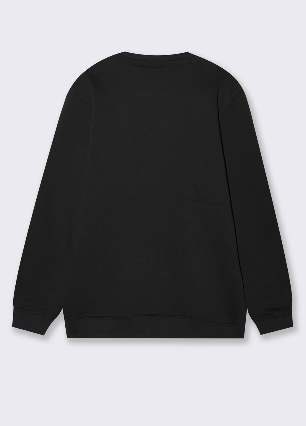 Черный свитшот Piazza Italia однотонный без декора (363048333)