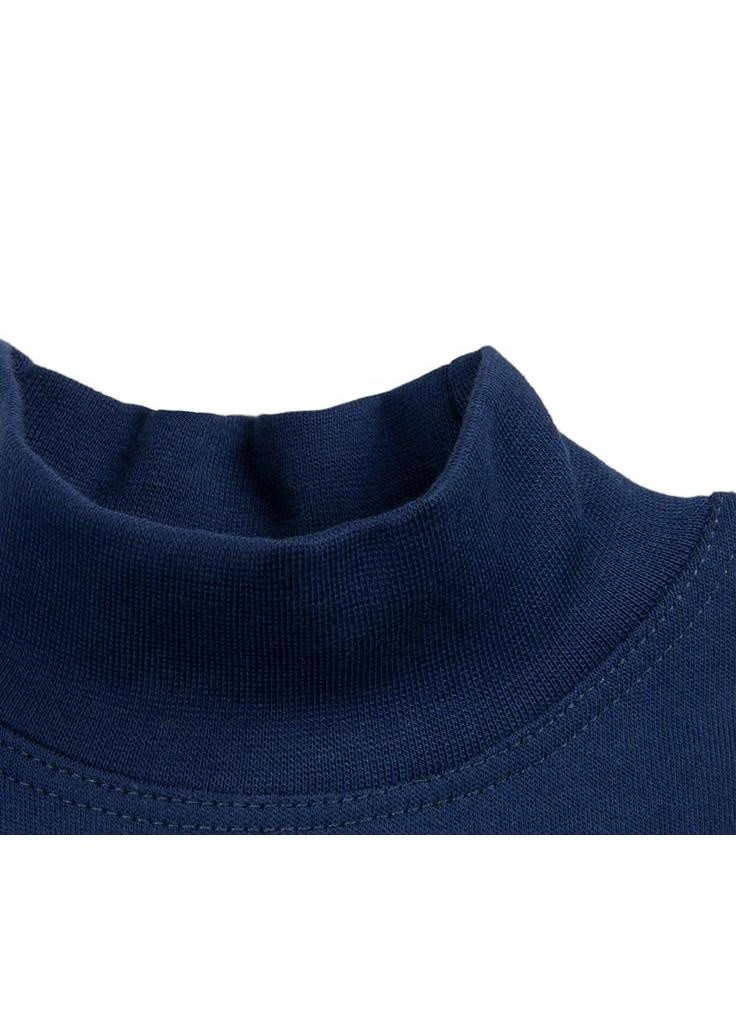 Кофта водолазка с воротником стойкой (1013-140-blue) Breeze (202374592)