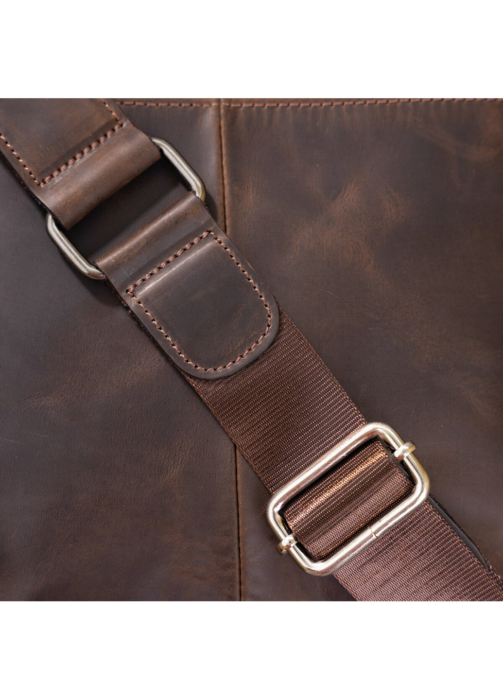 Мужская кожаная сумка 25х28х5 см Shvigel (252130739)