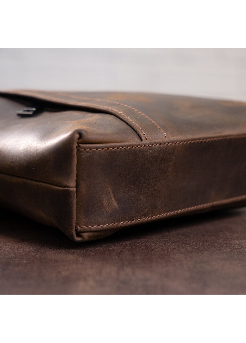 Мужская кожаная сумка 25х28х5 см Shvigel (252130739)