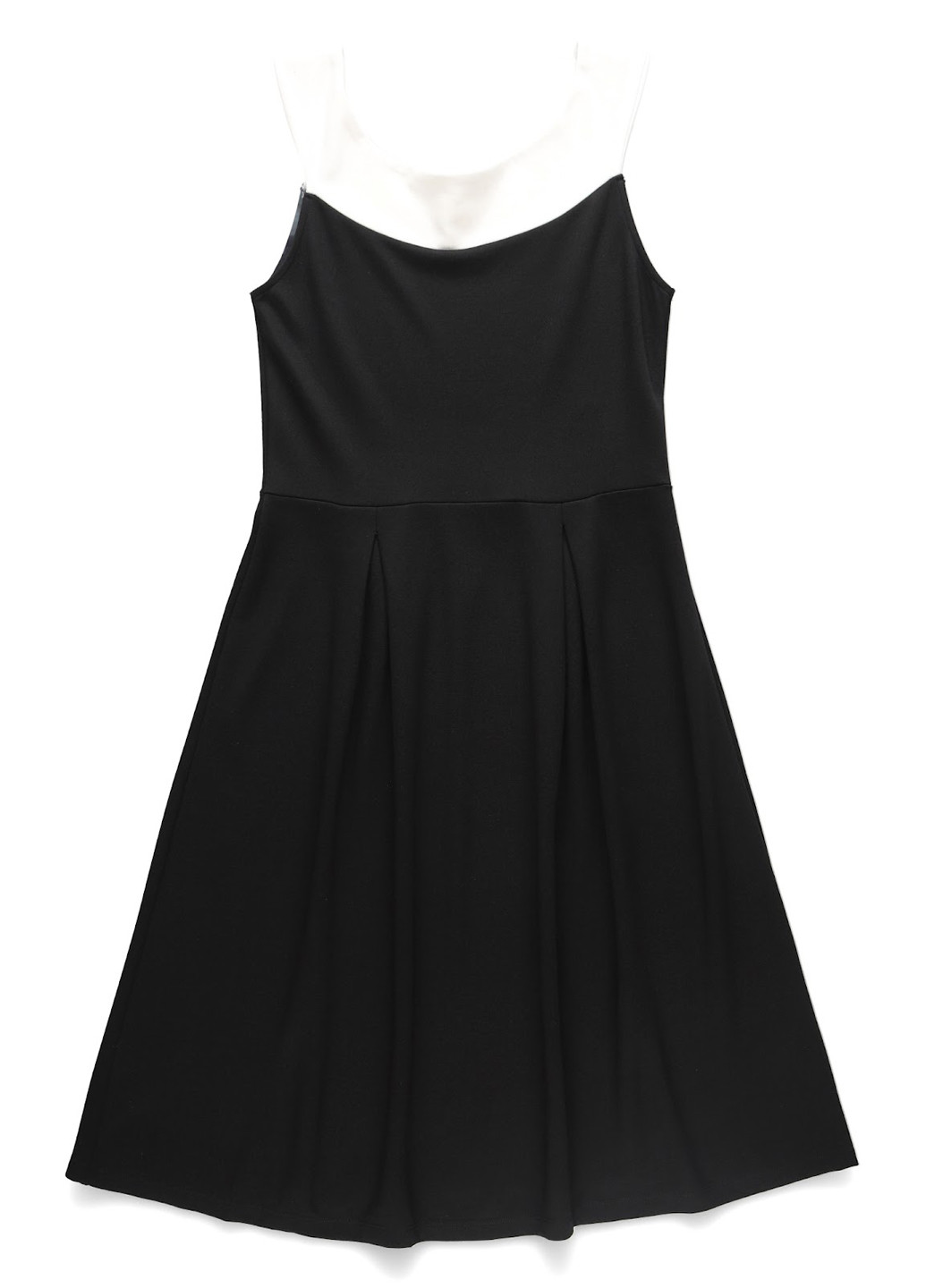 Чорно-білий кежуал сукня кльош Anna Field однотонна