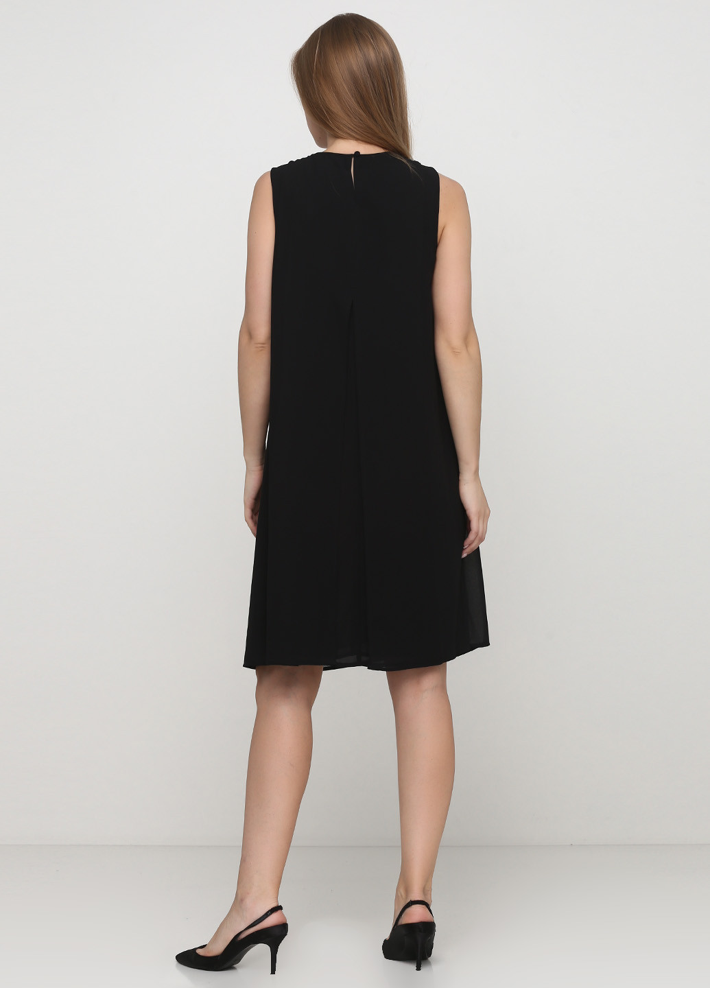Чорна кежуал сукня а-силует Maison 123 однотонна