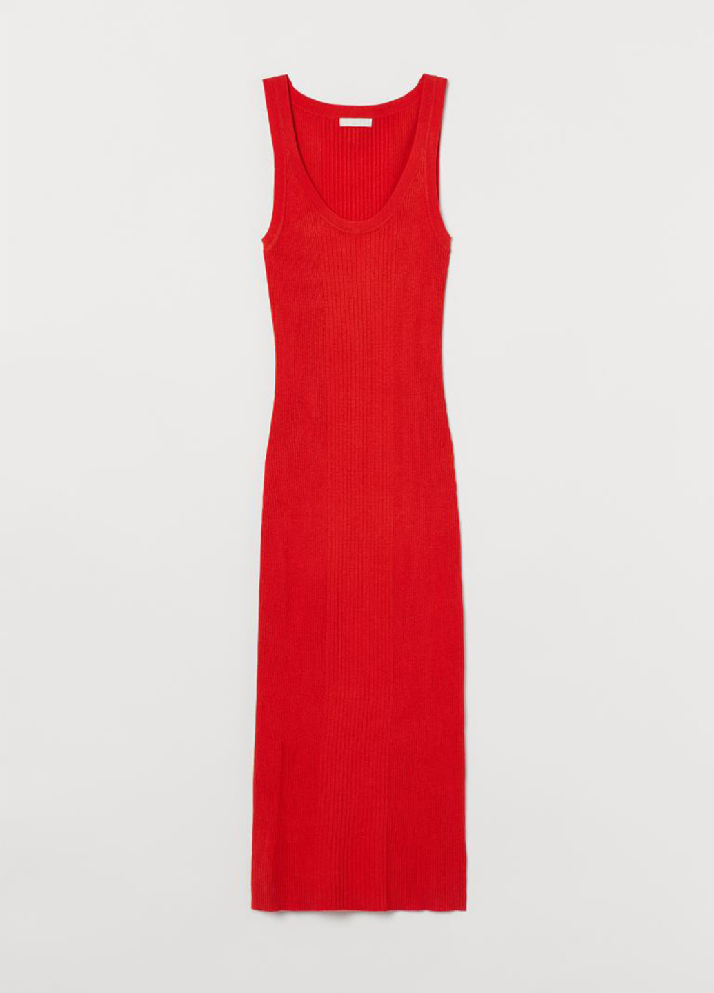 Червона кежуал плаття, сукня сукня-майка H&M однотонна