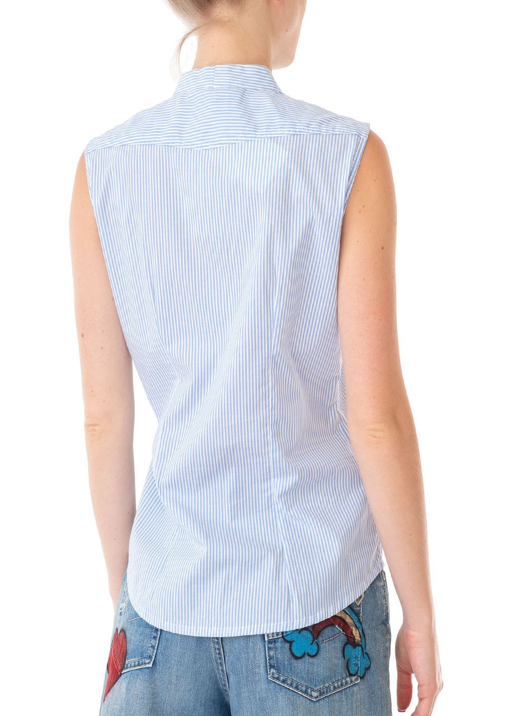 Голубая блуза Miss Miss