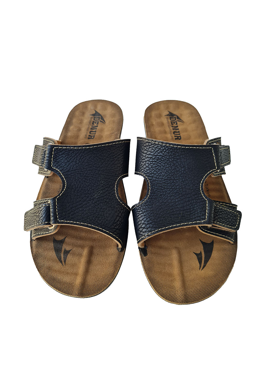 Черные повседневные шлепанцы No Brand