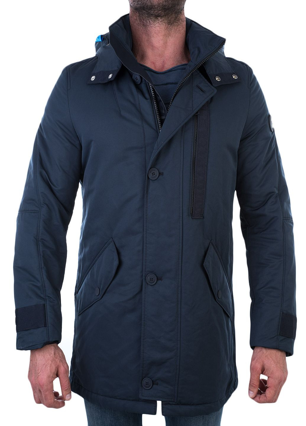 Синяя зимняя куртка Bogner