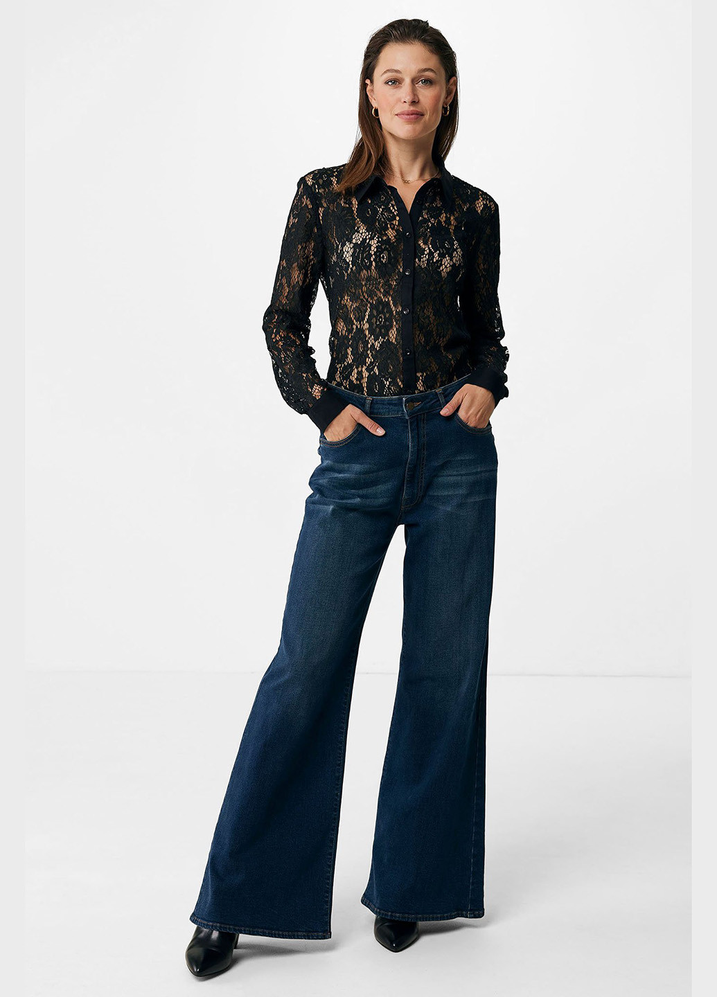 Чорна блуза Mexx