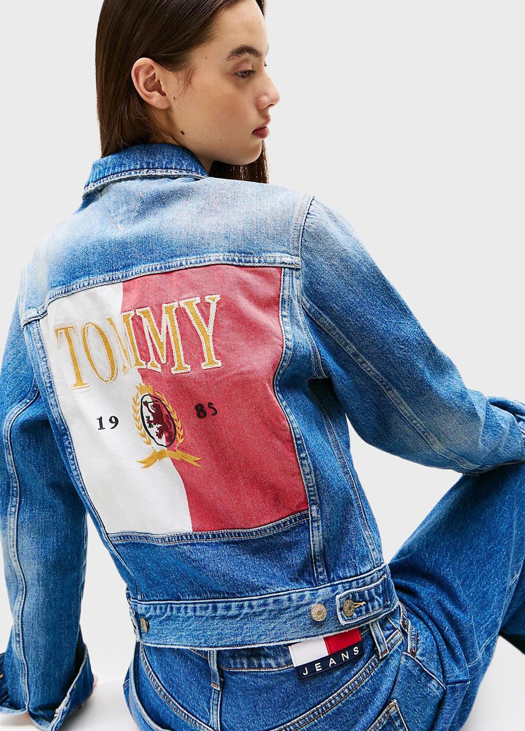 Синя демісезонна куртка Tommy Jeans