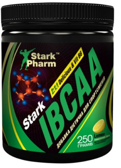 Амінокислота IBCAA 2-1-1 & Vit B6 250g (Lemon) Stark Pharm (254784698)