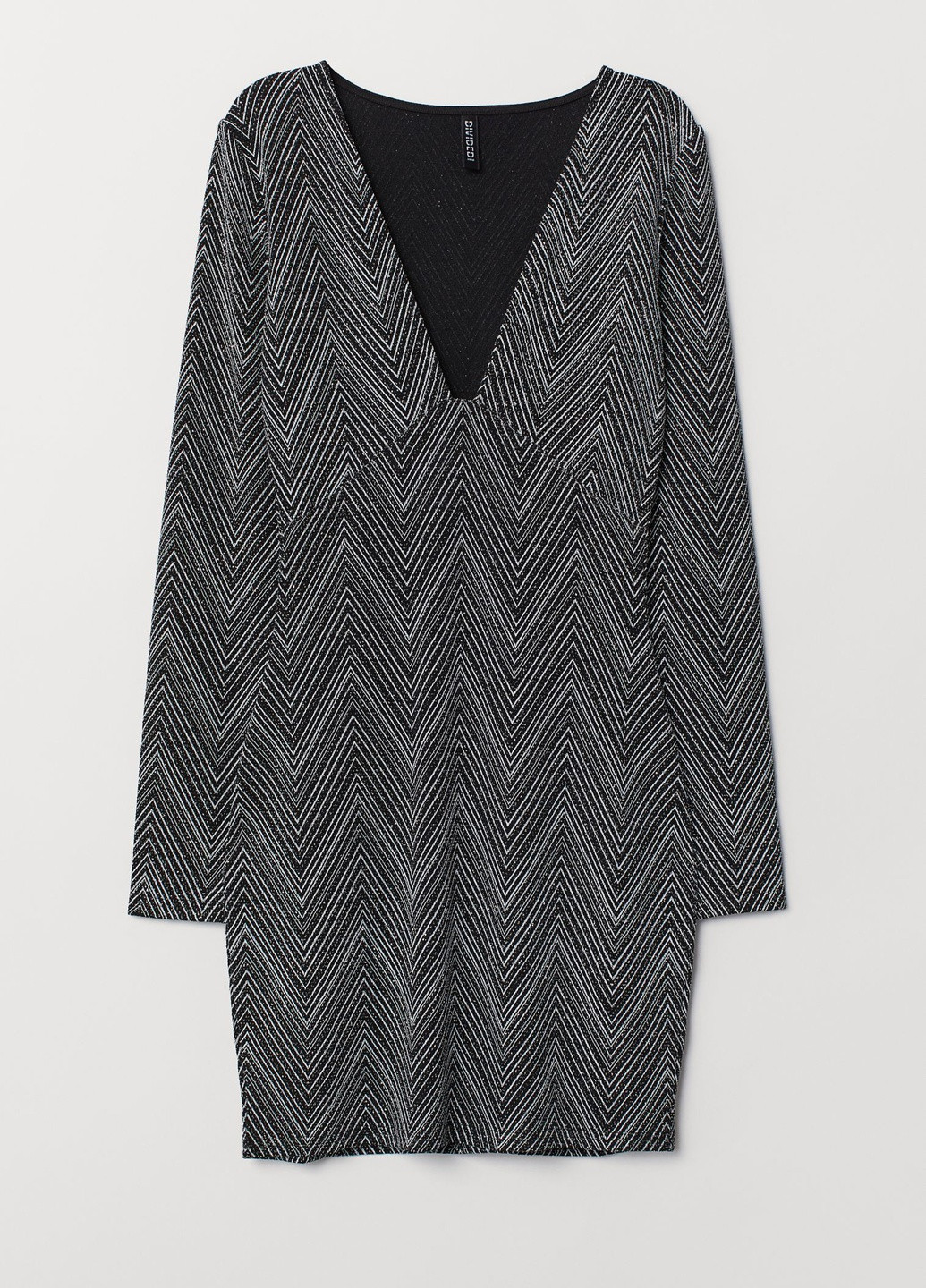 Чорна кежуал плаття, сукня H&M однотонна