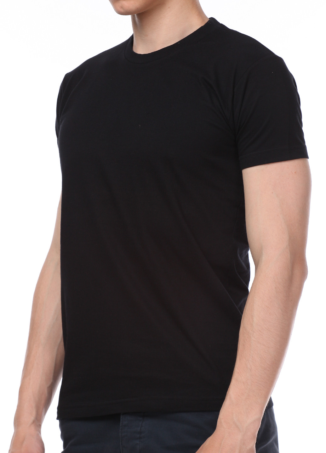 Черная футболка с коротким рукавом Sol's
