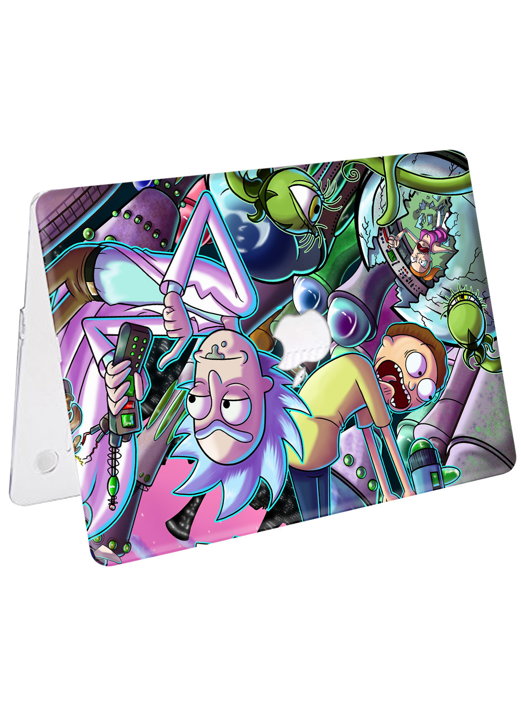 Чехол пластиковый для Apple MacBook Pro 13 A1278 Рик и Морти (Rick and Morty) (9656-1561) MobiPrint (218347942)