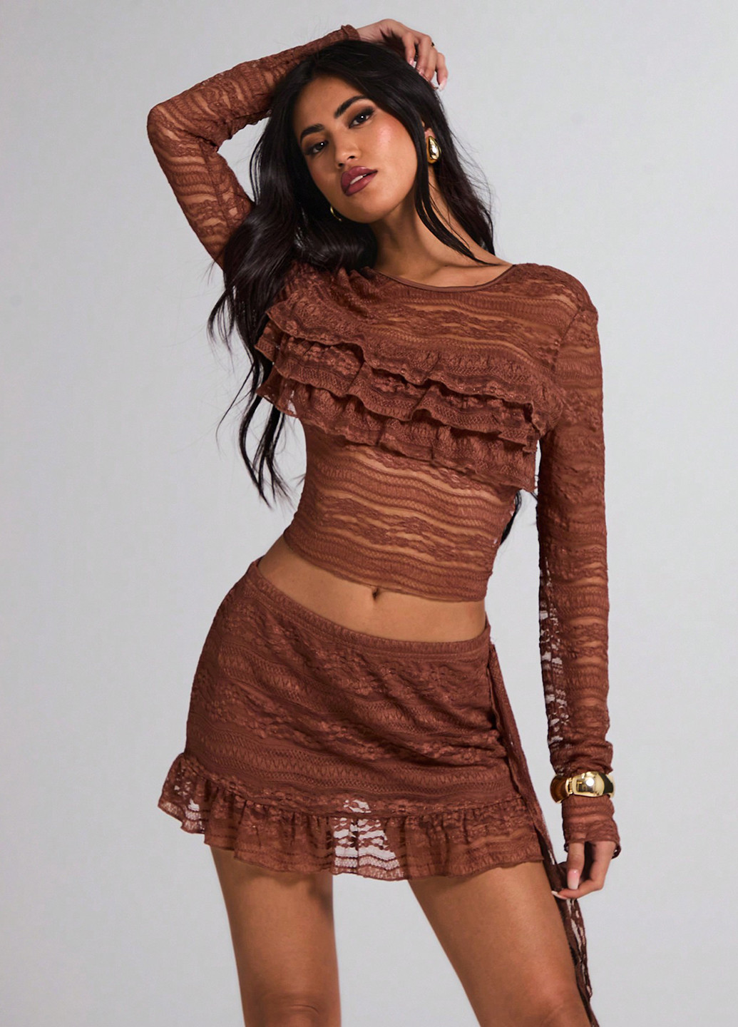 Костюм (блуза, юбка) SHEIN (340304596)