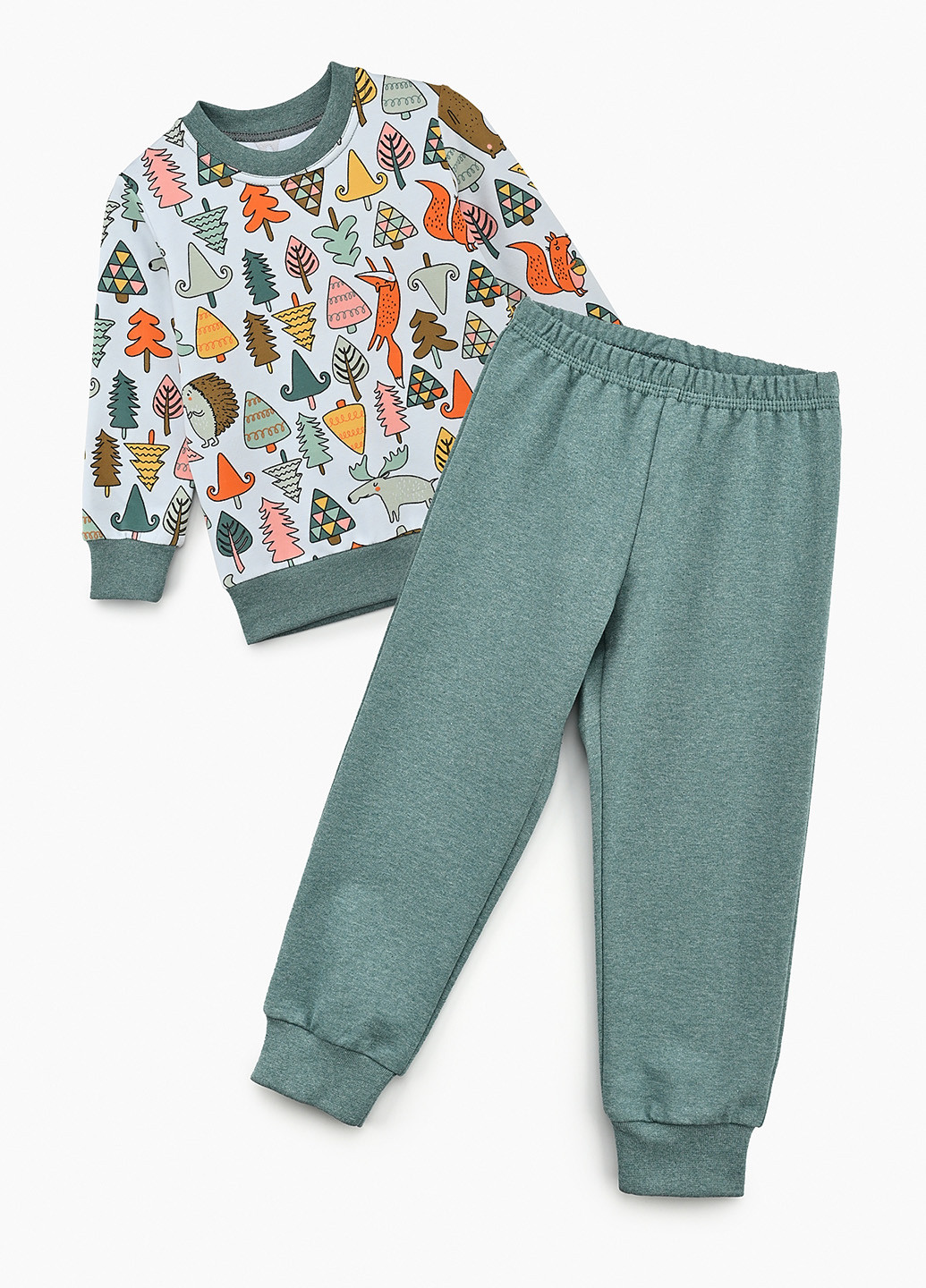 Комбинированная всесезон пижама (свитшот, брюки) свитшот + брюки Ellen