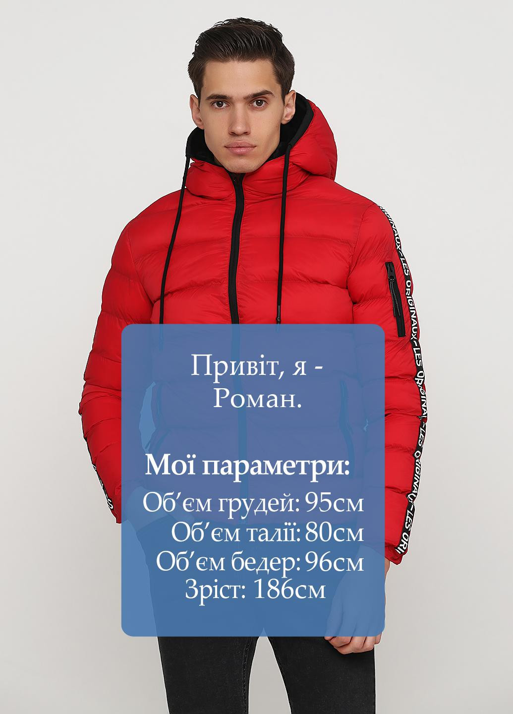 Красная зимняя куртка Madoc