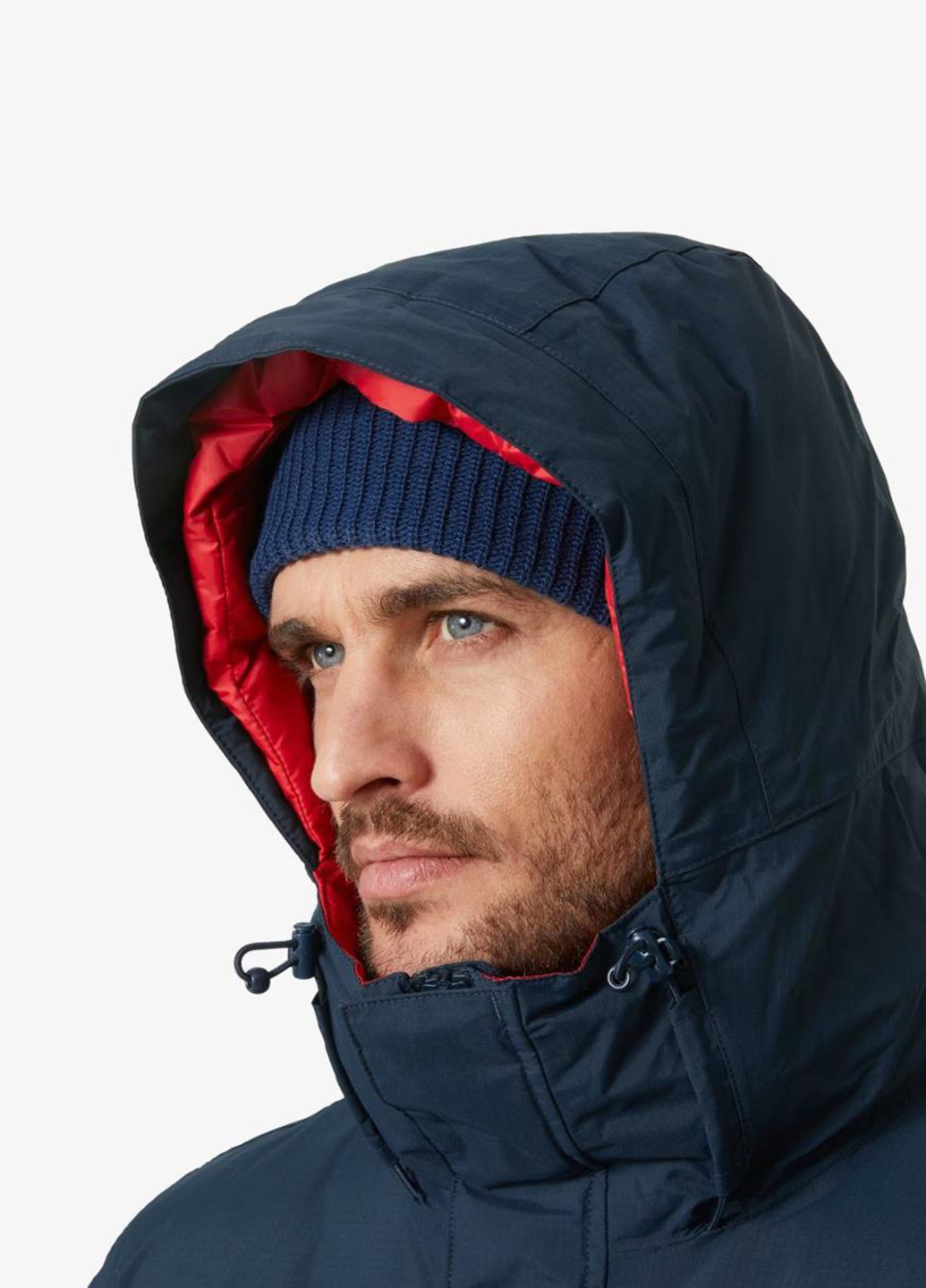 Синяя демисезонная куртка 53593-598 Helly Hansen RWB DOWN PARKA