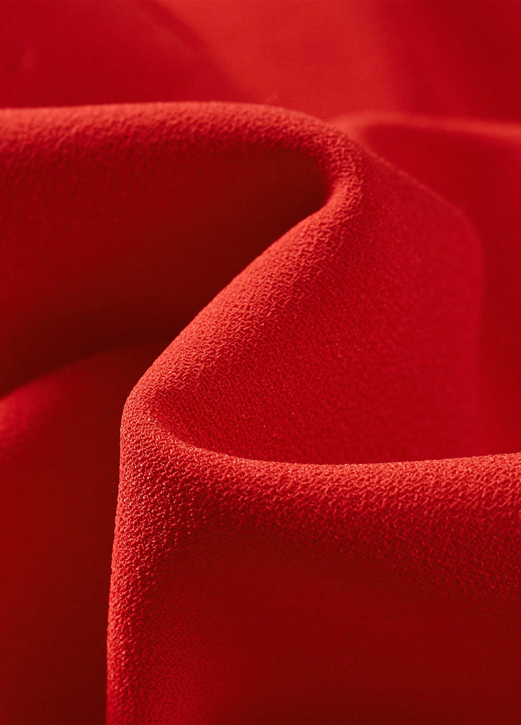 Красная кэжуал однотонная юбка SHEIN плиссе, а-силуэта (трапеция)