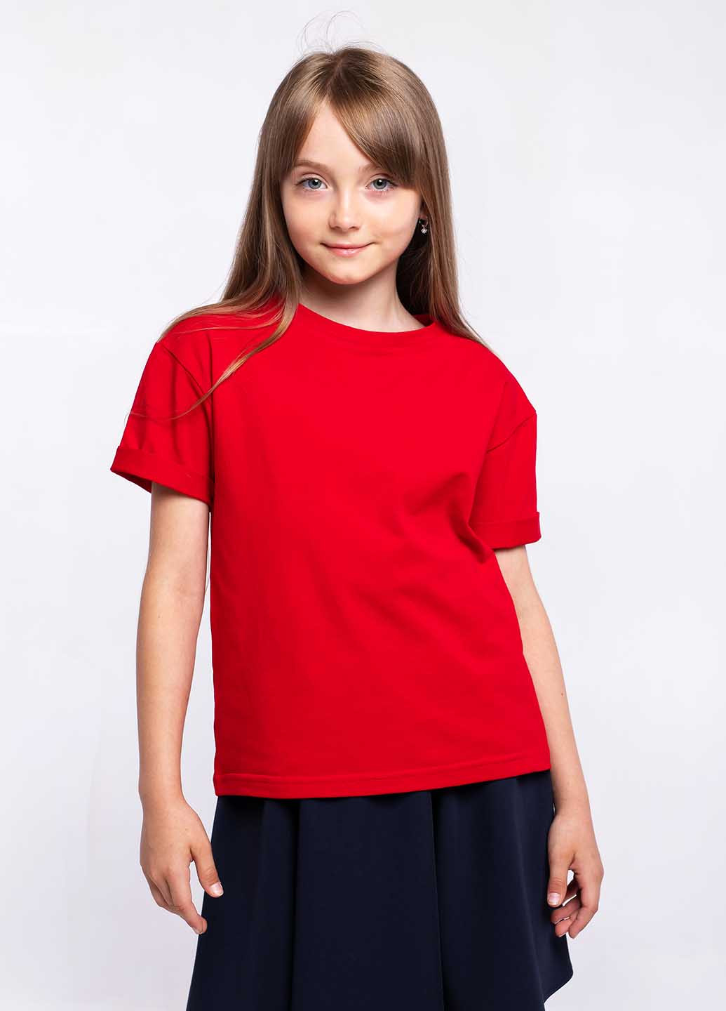 Красная демисезонная футболка Top Hat Kids