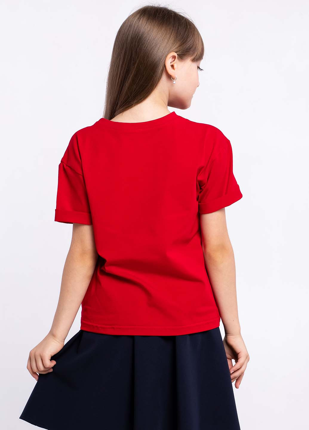Красная демисезонная футболка Top Hat Kids