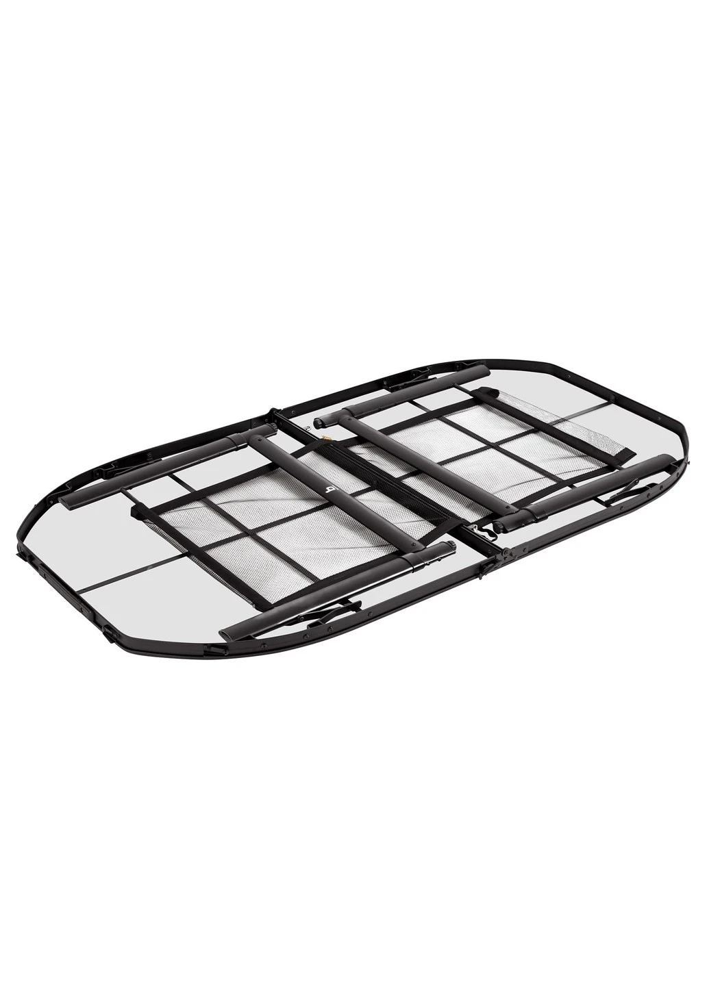 Стіл Woodbine Oval 150x80 cm Black/Wood look (1404230) Bo-Camp (253429767)
