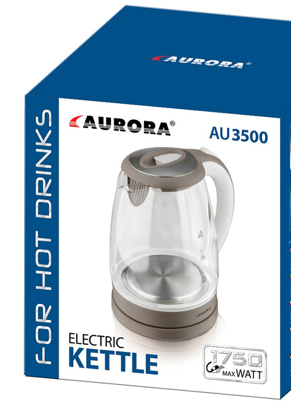 Электрочайник стеклянный AU3500 Aurora 3500au (205983700)