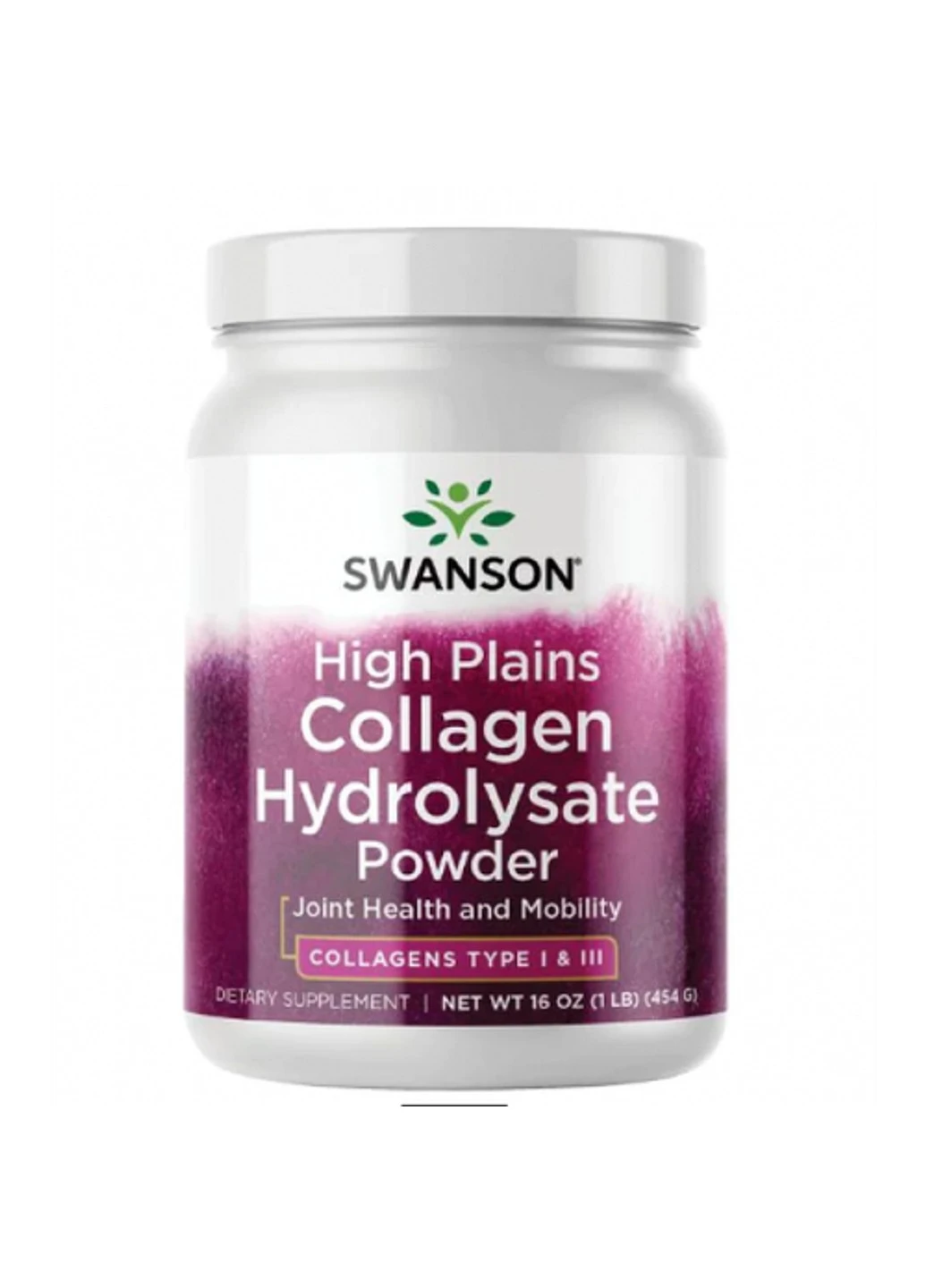 Колаген High Plain Collagen Hydrolysate 454 грам Swanson (255407479)