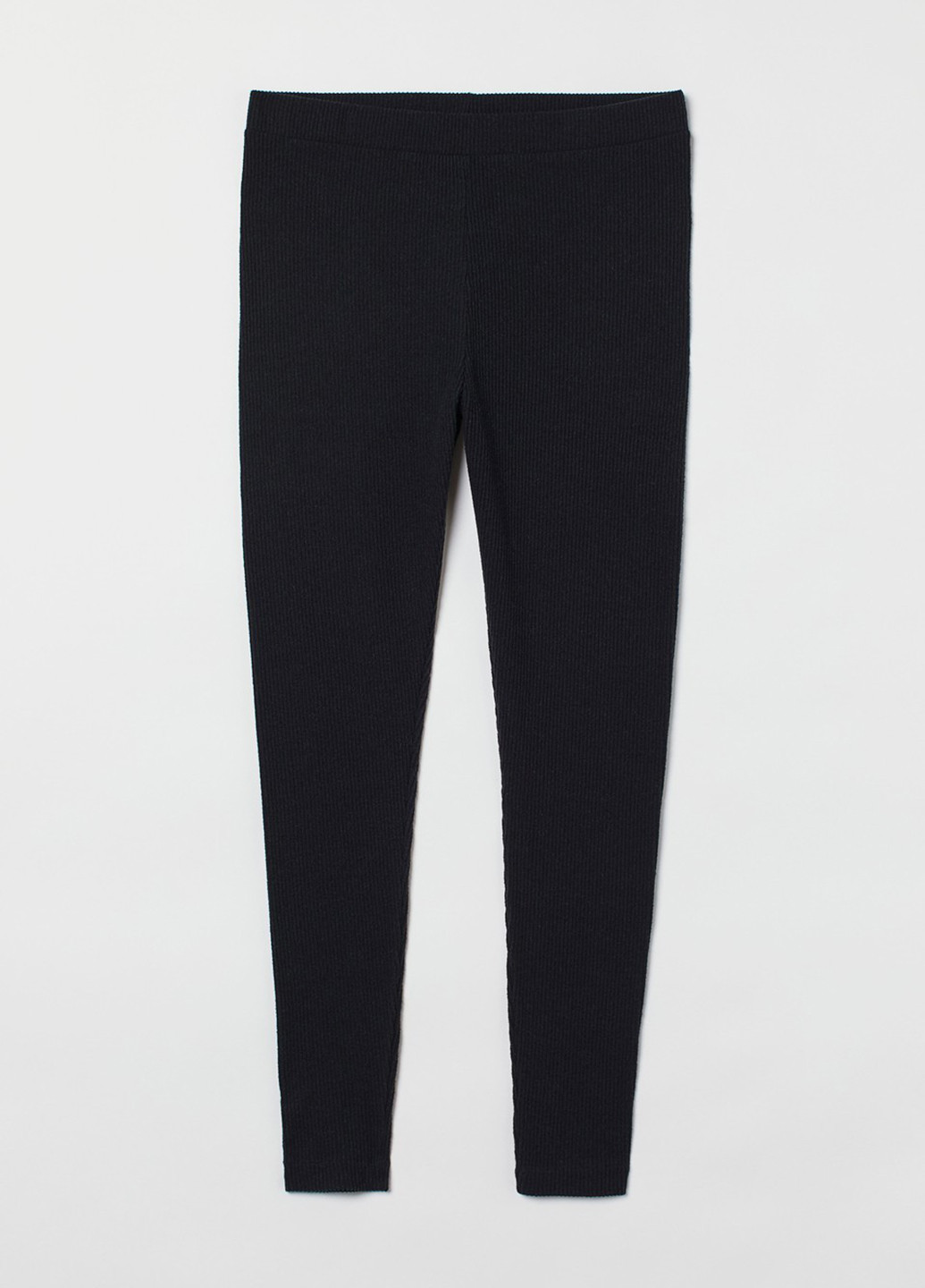 Черные демисезонные леггинсы H&M