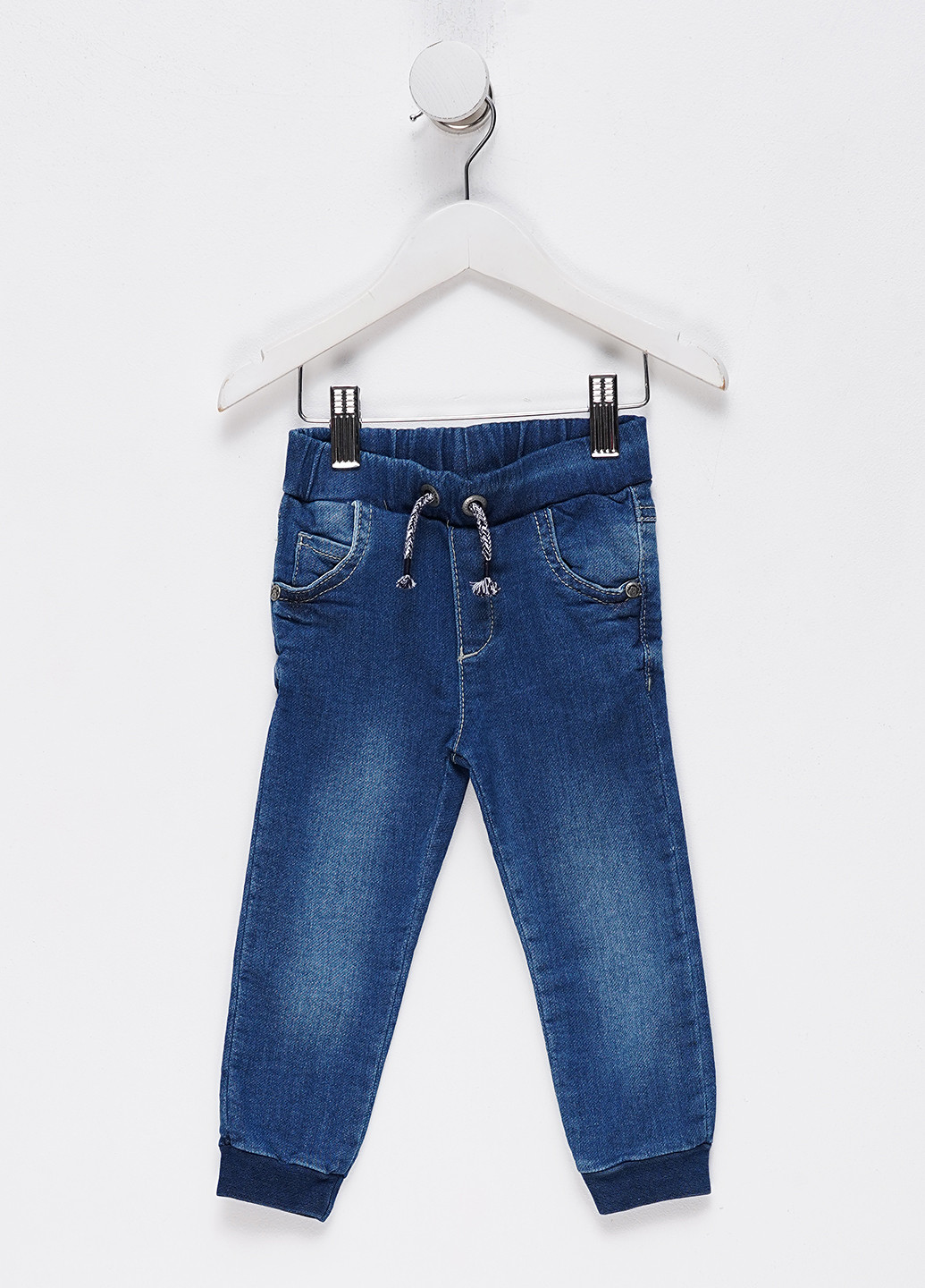 Синие демисезонные джоггеры джинсы Bellybutton