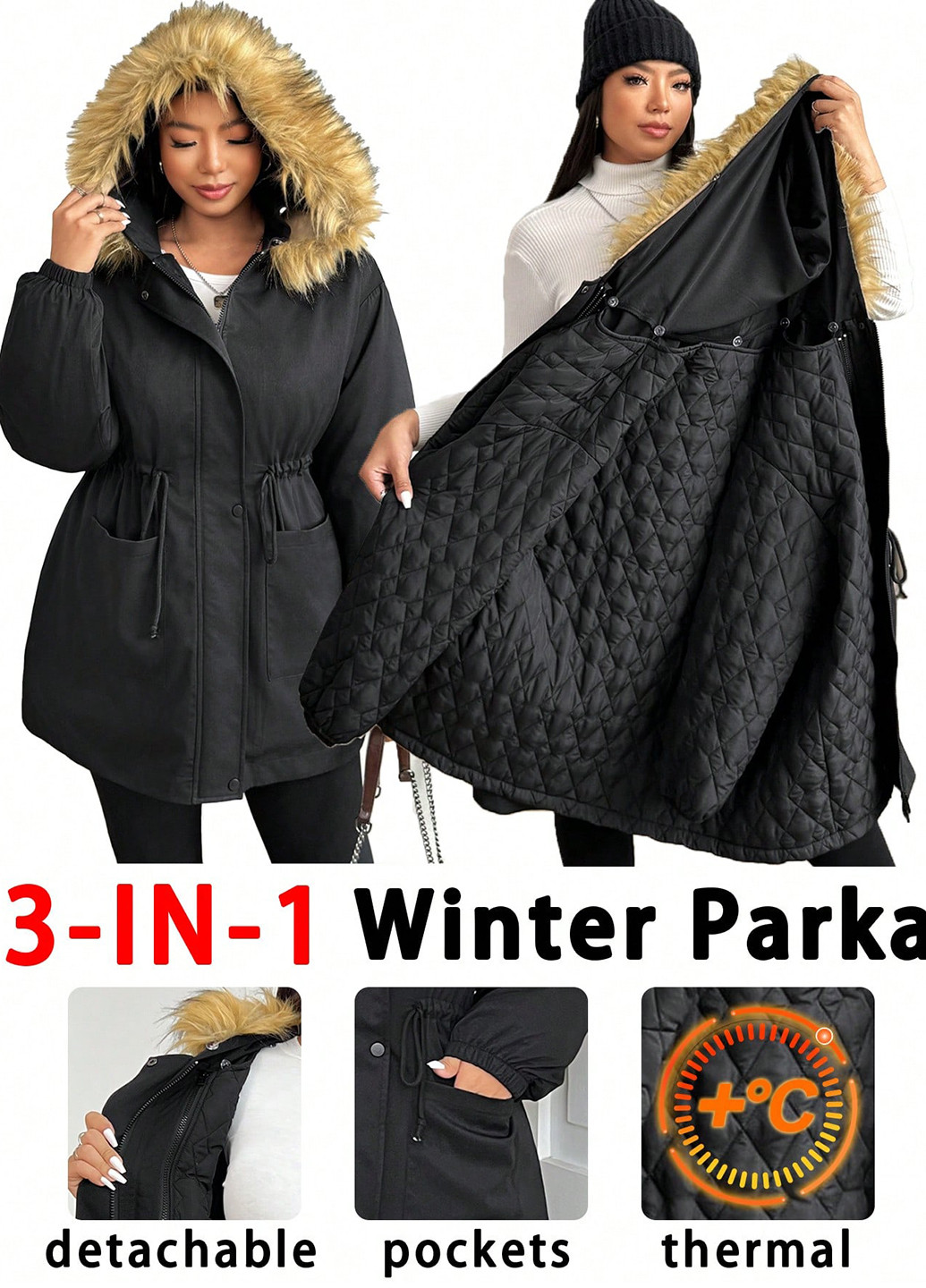 Парка SHEIN (340304709)