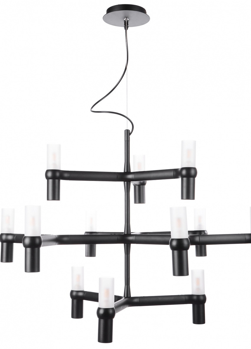 Люстра лофт підвісна галогенна BL-268S/12 G9 BK Brille (253886226)