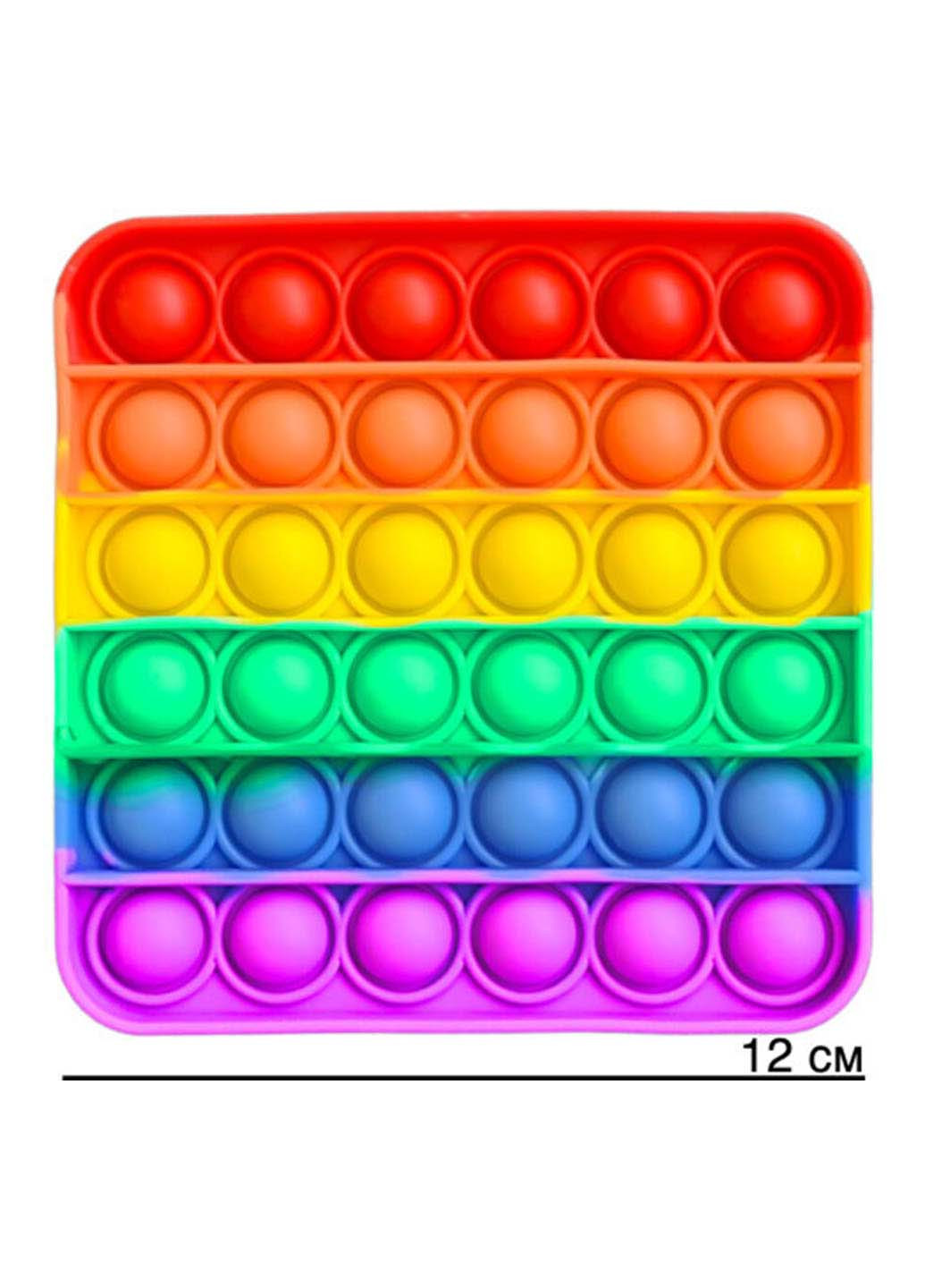 Іграшка м'яка кіт із суші 18 х 15 см Пушин кет та іграшка антистрес Pop It квадрат S&T (256543871)