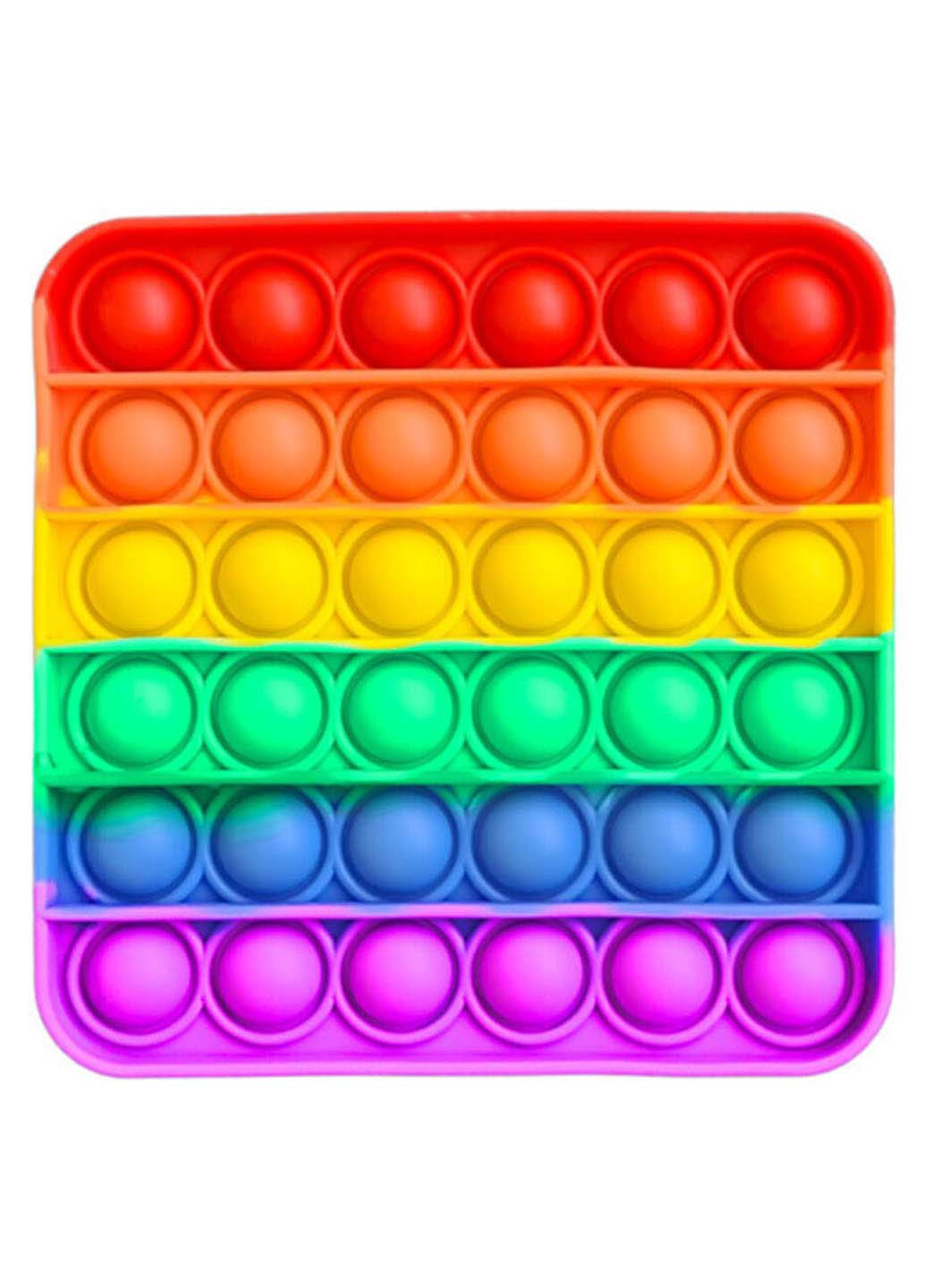 Іграшка м'яка кіт із суші 18 х 15 см Пушин кет та іграшка антистрес Pop It квадрат S&T (256543871)