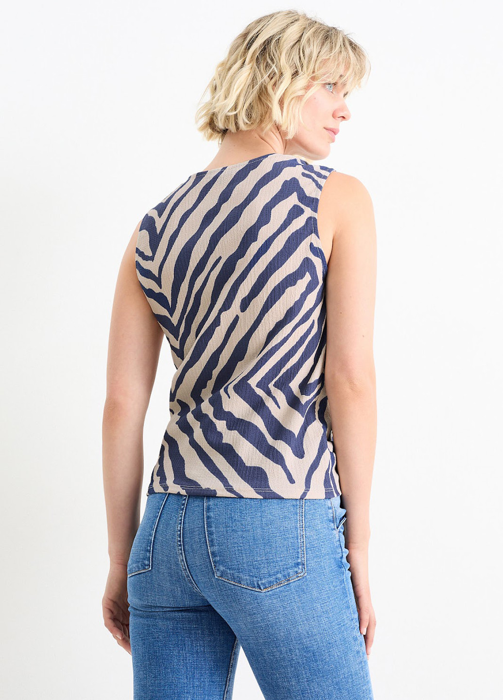 Комбинированная блуза C&A