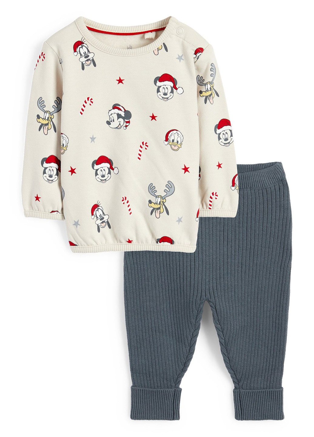 Комбинированный демисезонный комплект (лонгслив, брюки) C&A