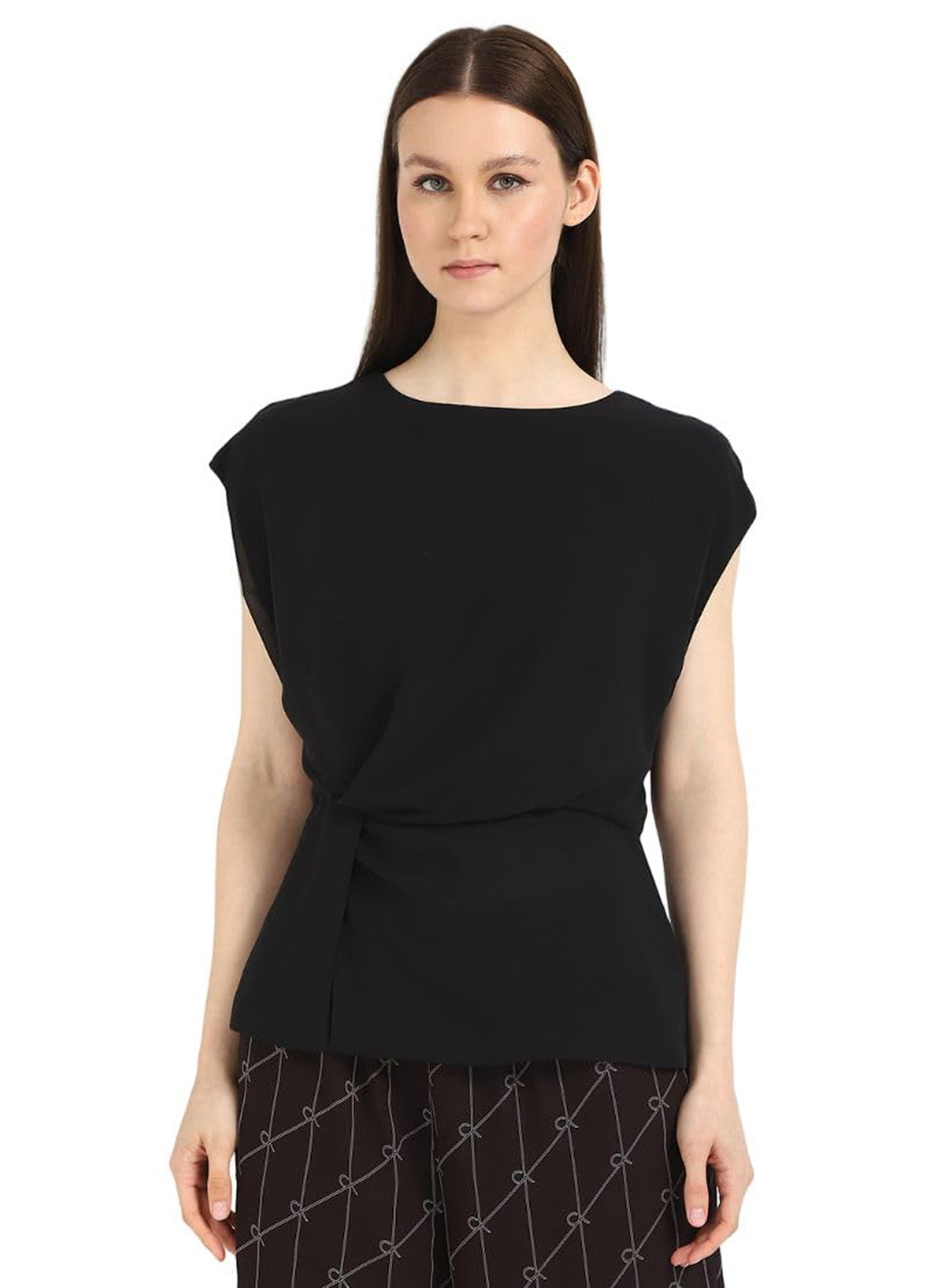 Чёрная блуза Calvin Klein