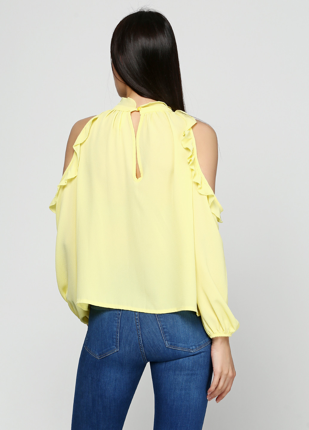 Жёлтая блуза Lumina
