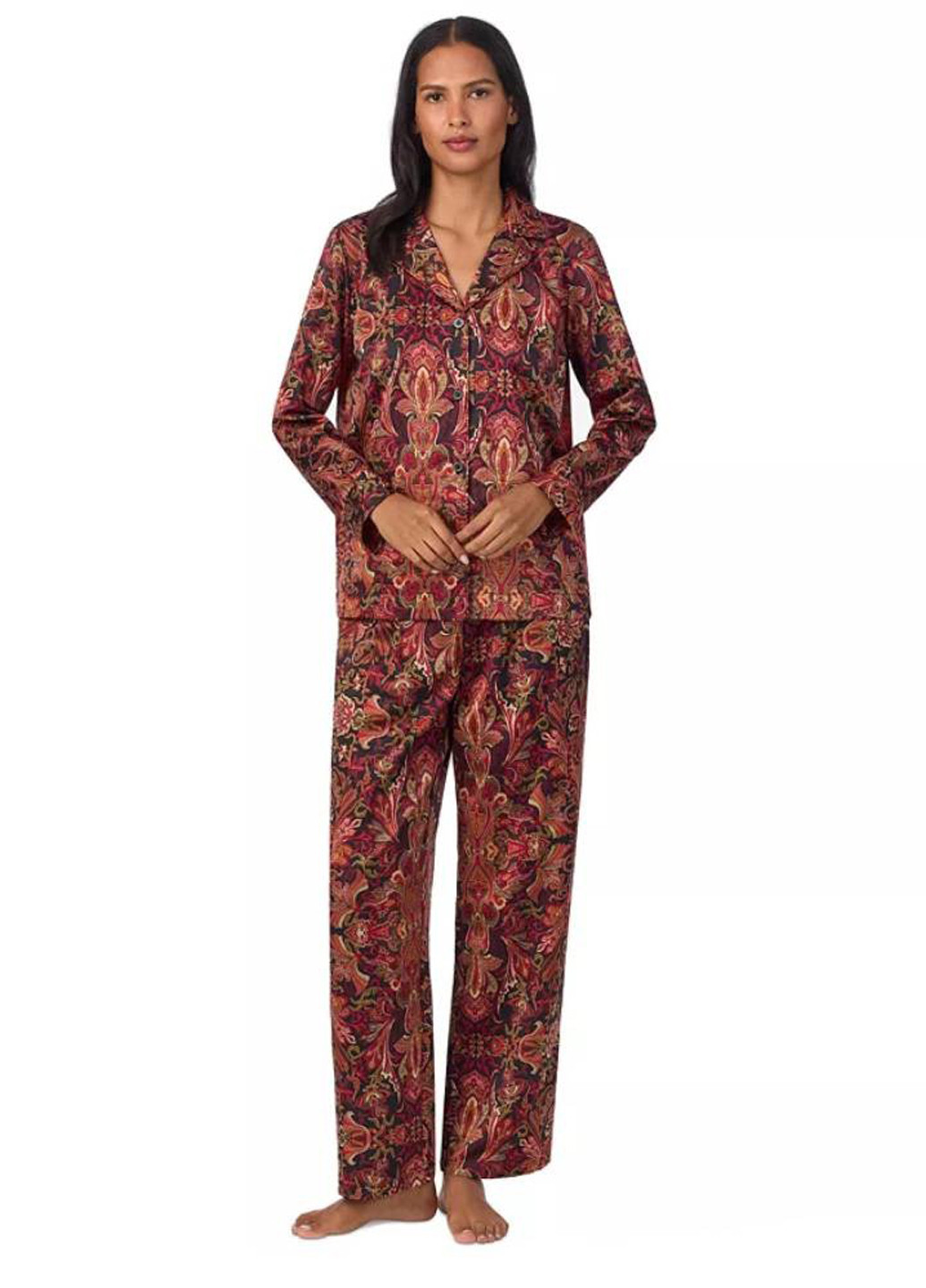 Комбинированная всесезон пижама (рубашка, брюки) рубашка + брюки Ralph Lauren