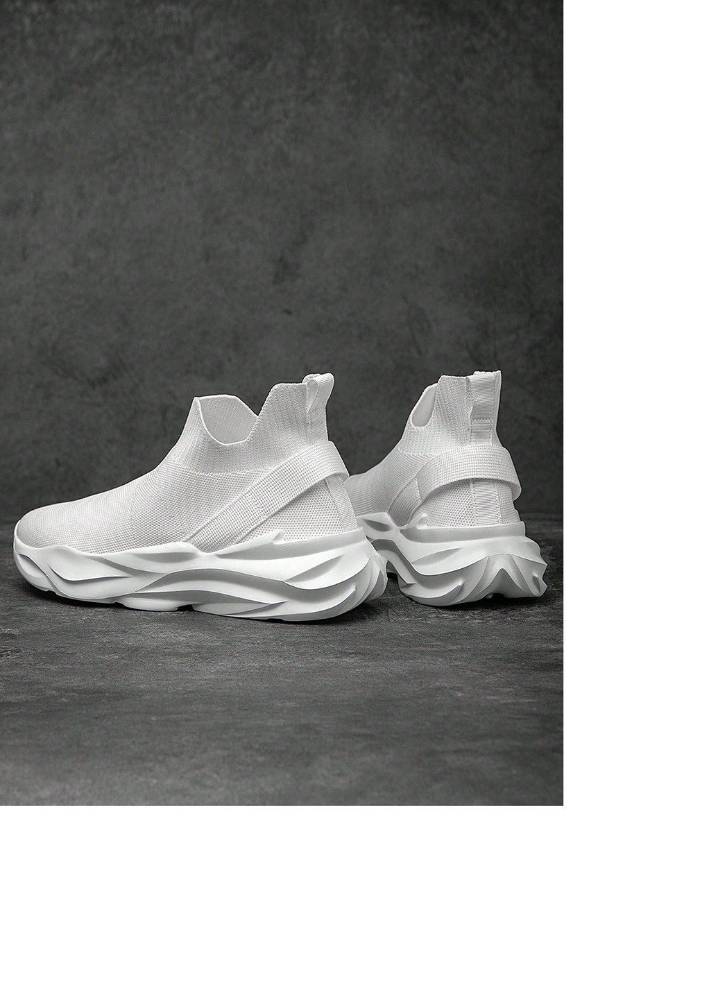 Білі Осінні кросівки SHEIN