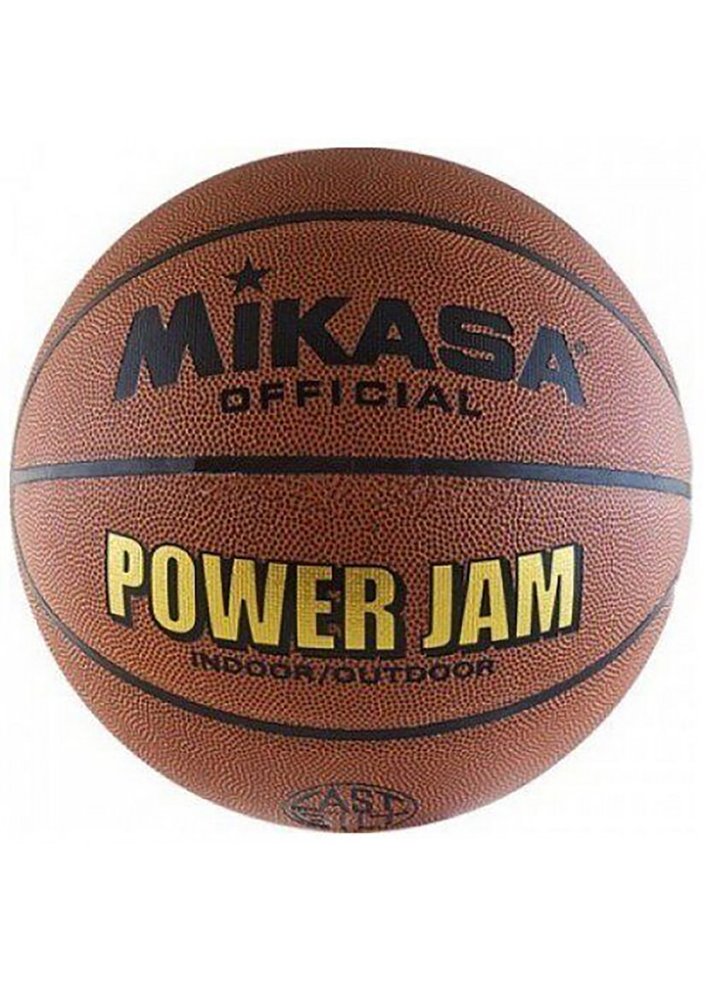 М'яч баскетбольний Power Jam №7 Amber (BSL20G) Mikasa (253677959)