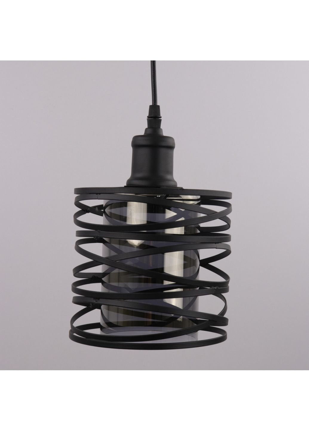 Люстра потолочная подвесная в стиле LOFT (лофт) 12333/1-gr Черный 35х16х16 см. Sunnysky (253627728)