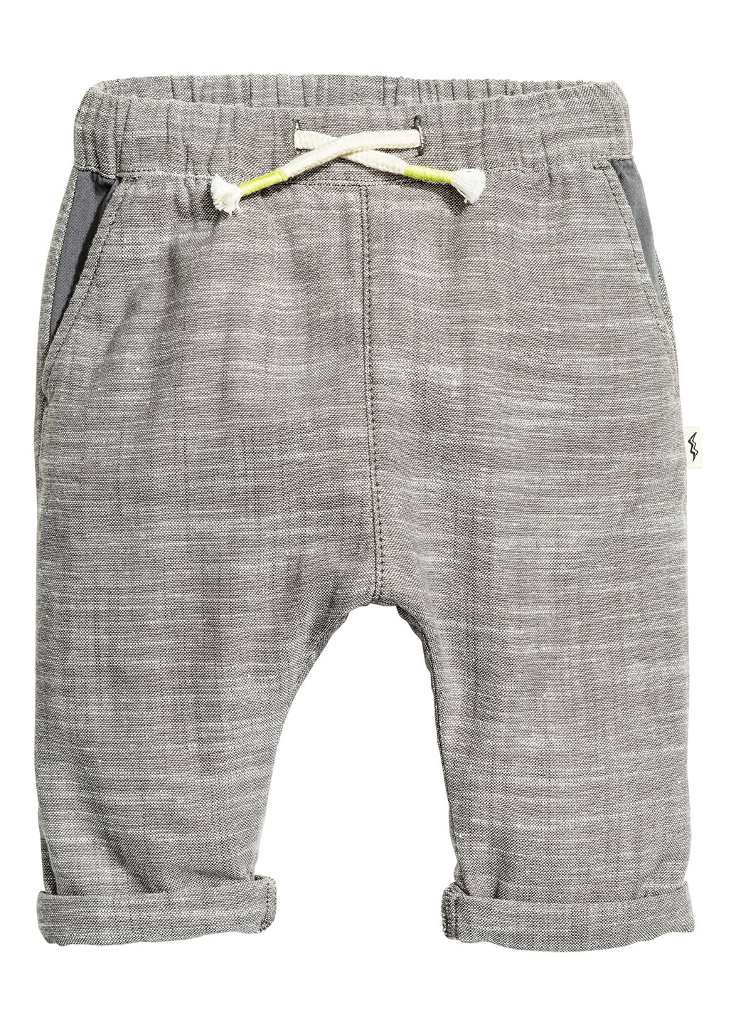 Серые домашние демисезонные брюки H&M