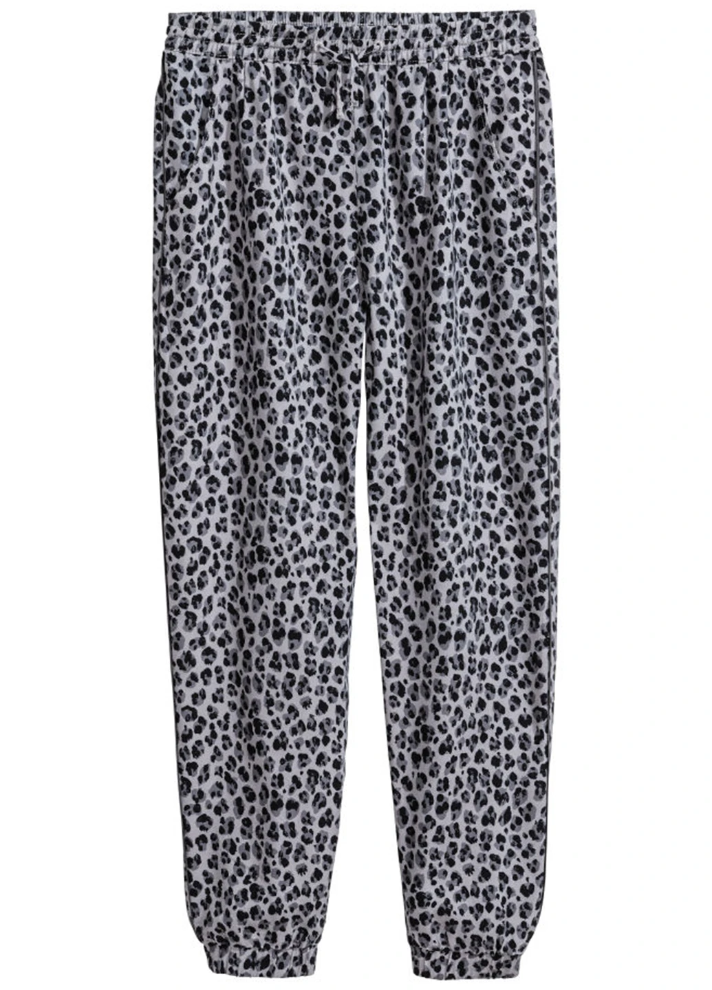 Серые домашние демисезонные брюки H&M