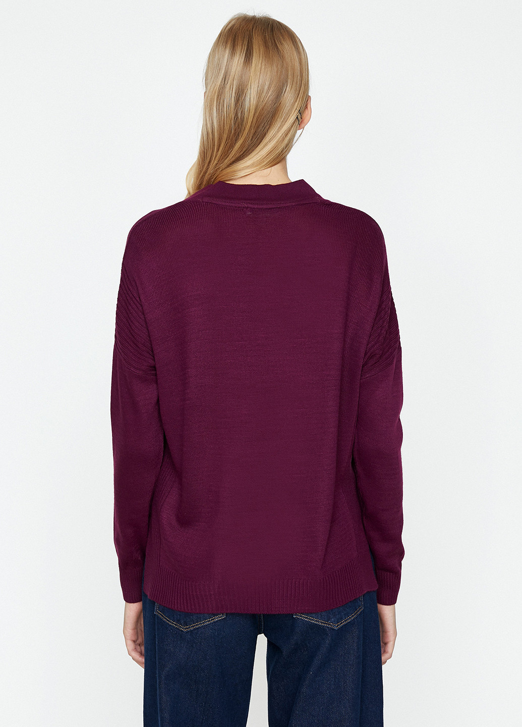 Сливовий демісезонний пуловер пуловер KOTON