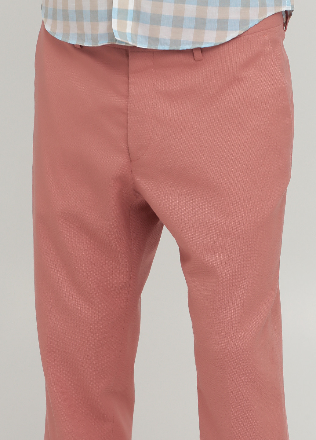 Розовые кэжуал демисезонные чиносы брюки Zara