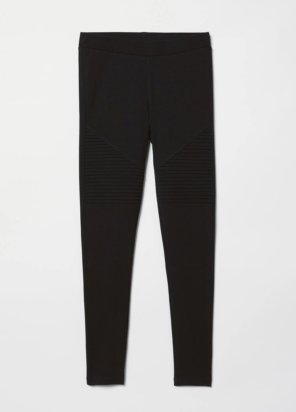 Черные демисезонные лосины H&M