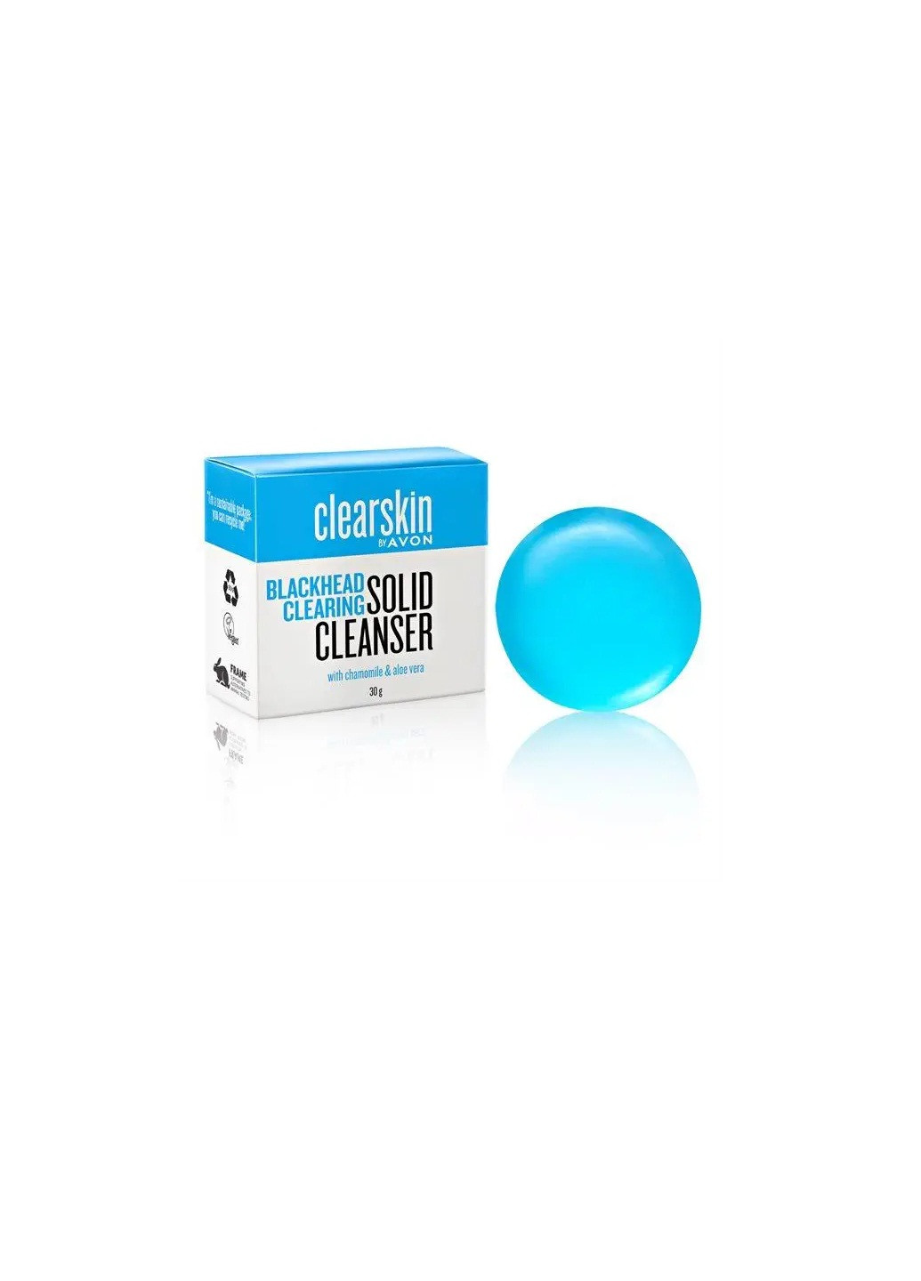 Очищающее мыло «Против черных точек» 30 г Avon Clearskin