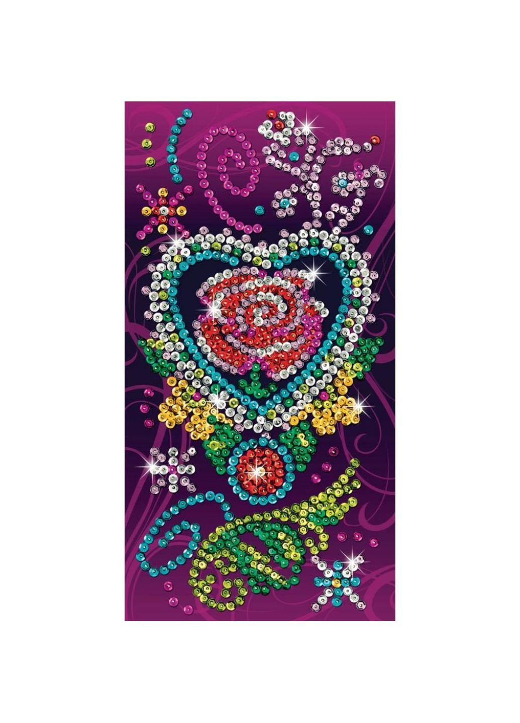 Набір для творчості PICTURE ART Craft Teen Rose (SA1419) Sequin Art (249608608)