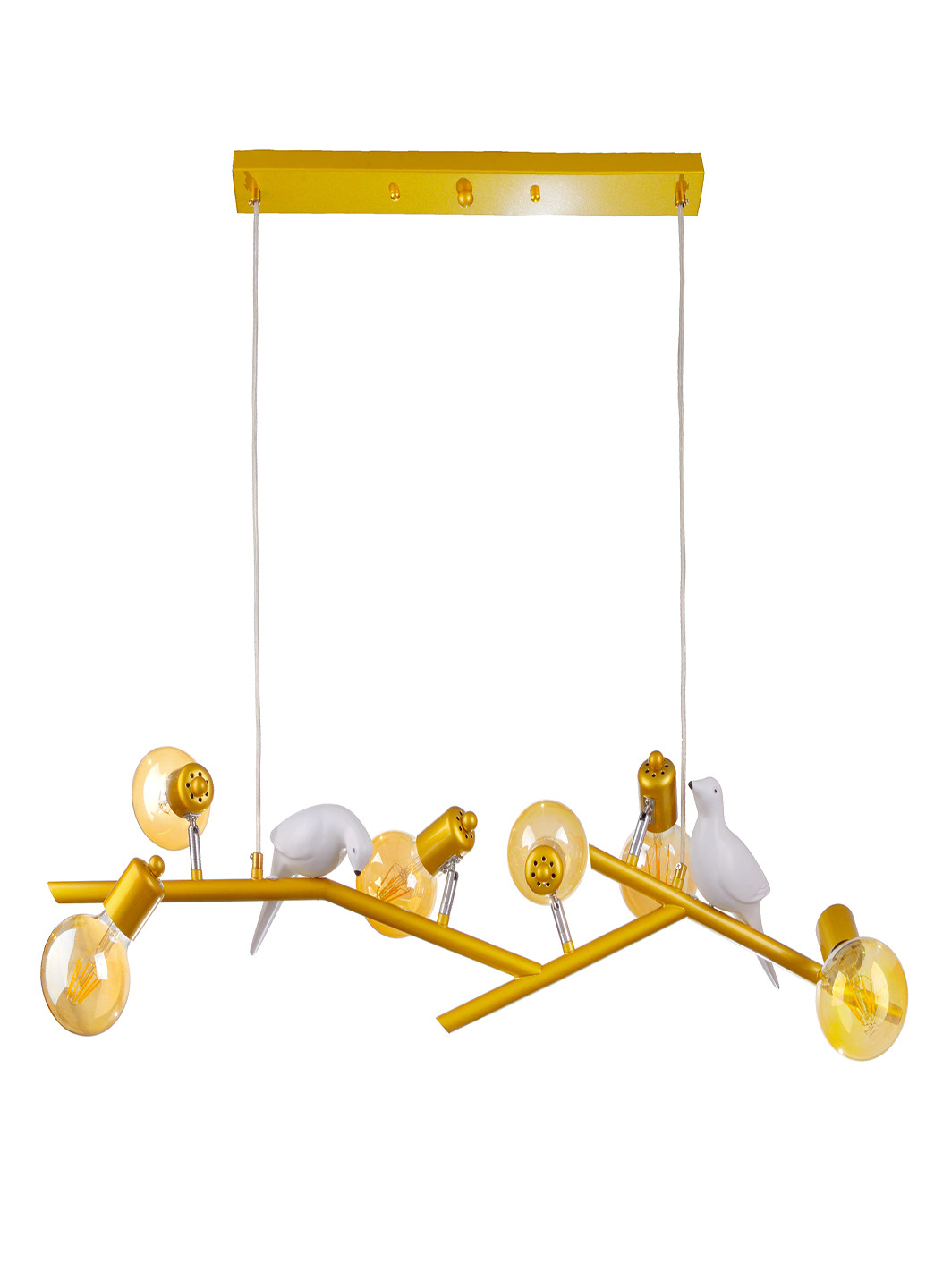 Потолочная люстра на 6 лампочек BR-01 660S/6 E27 G Brille (251891740)