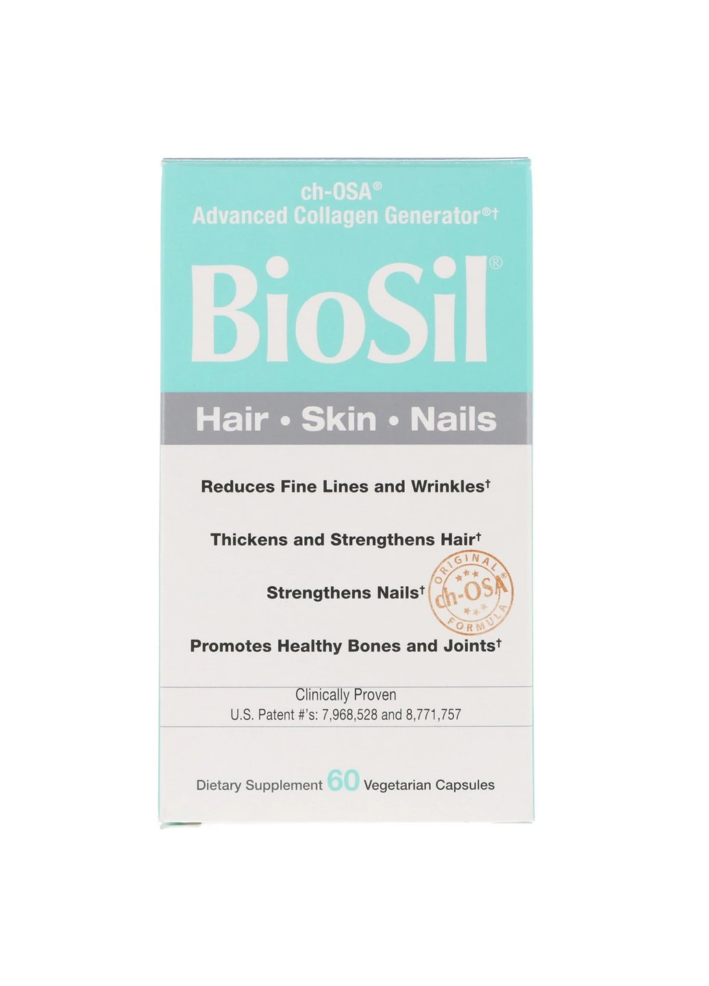 BioSil, Активатор Колагену, Collagen Generator,, 60 вегетаріанських капсул Natural Factors (255408247)