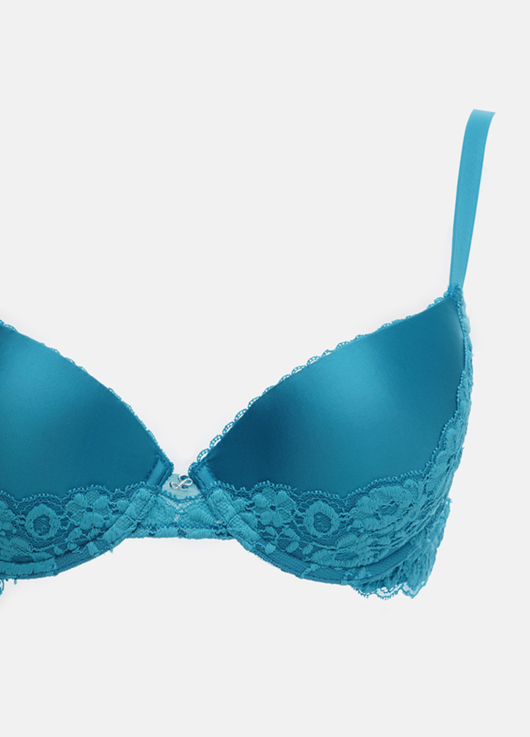 Бирюзовый демисезонный комплект (бюстгальтер, трусики) Leilieve